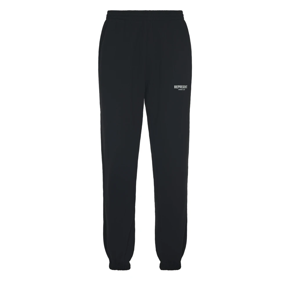 Represent Zwarte Club Sweatpant Broek Black Heren