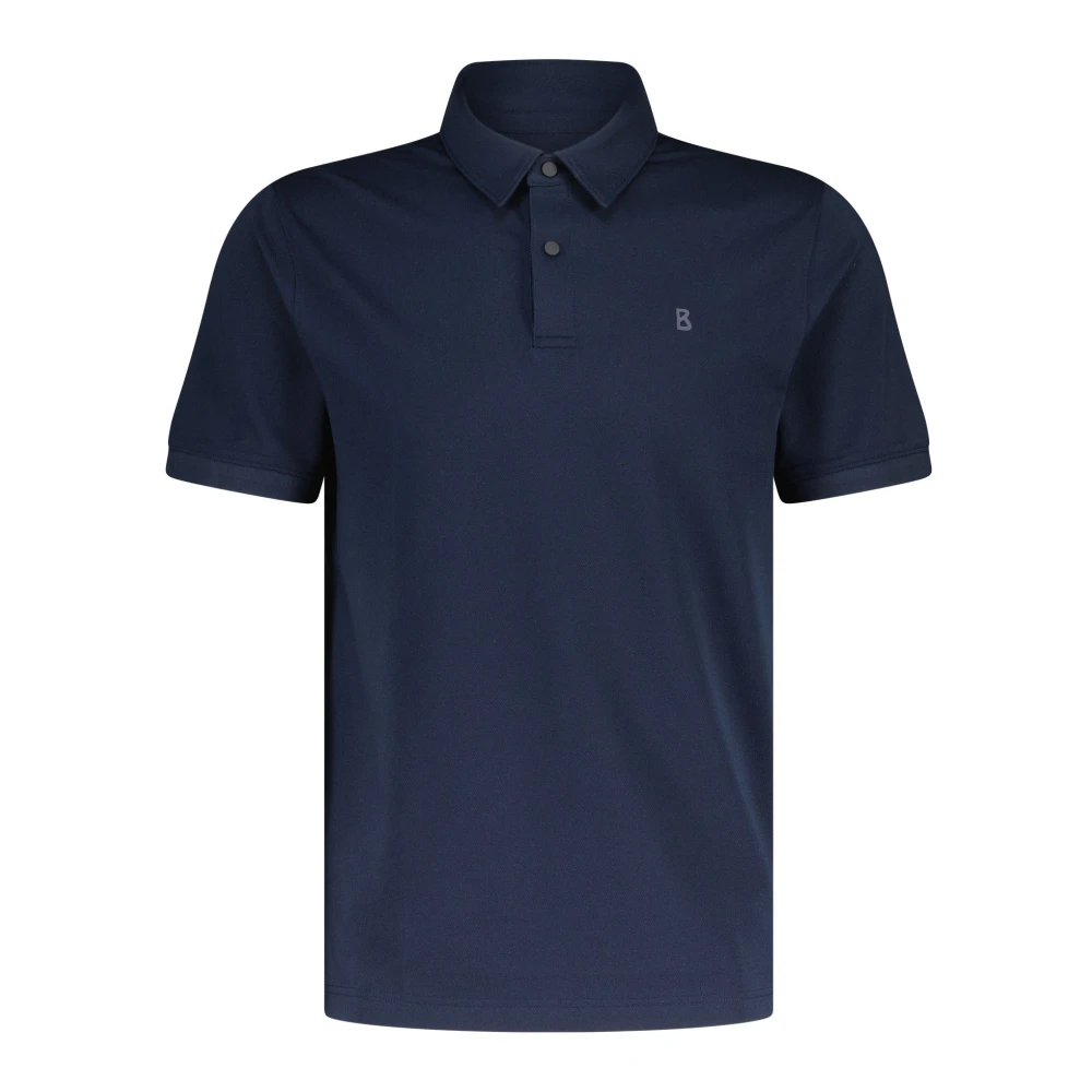 Bogner Timo Polo Shirt met Logo Blue Heren