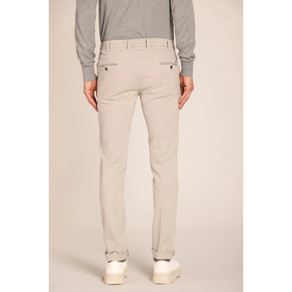 Mason's Slim Fit Chino Broek Prestige Torino Gray Heren