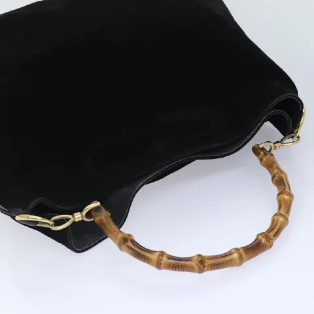 Gucci Vintage Pre-owned Suede gucci-bags Black Dames