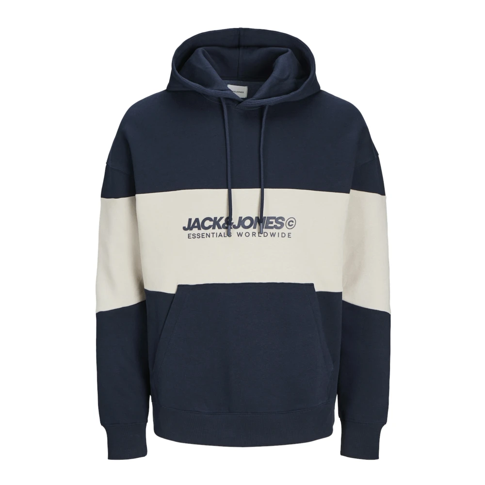 jack & jones Legacy Colorblock Hoodie Blue Heren