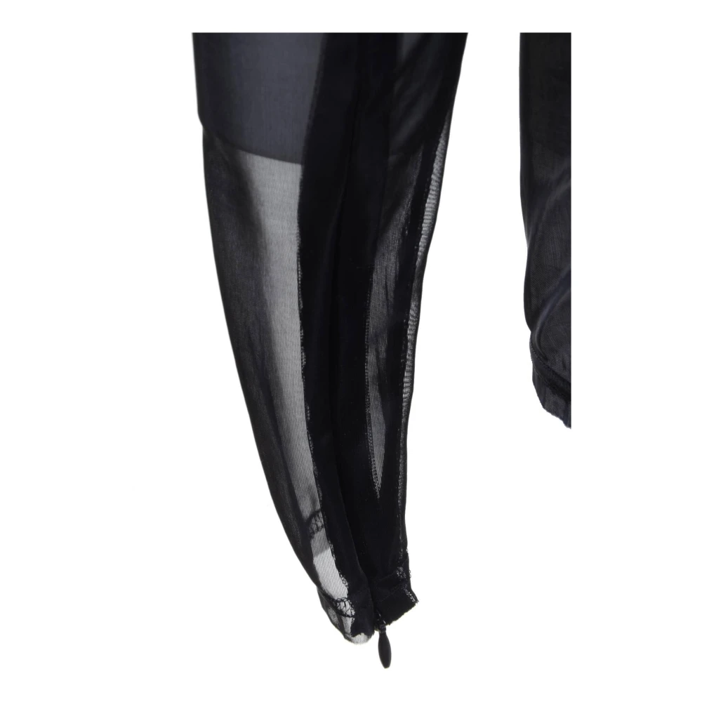 Dolce & Gabbana Heren Mock Turtleneck Lange Mouw Top Black Heren
