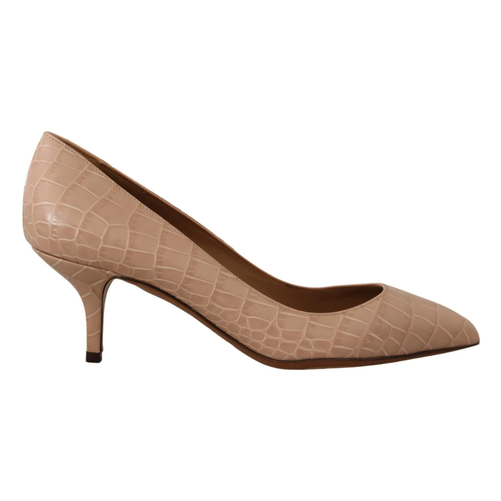 Dolce & Gabbana Women's Beige Heels Pumps