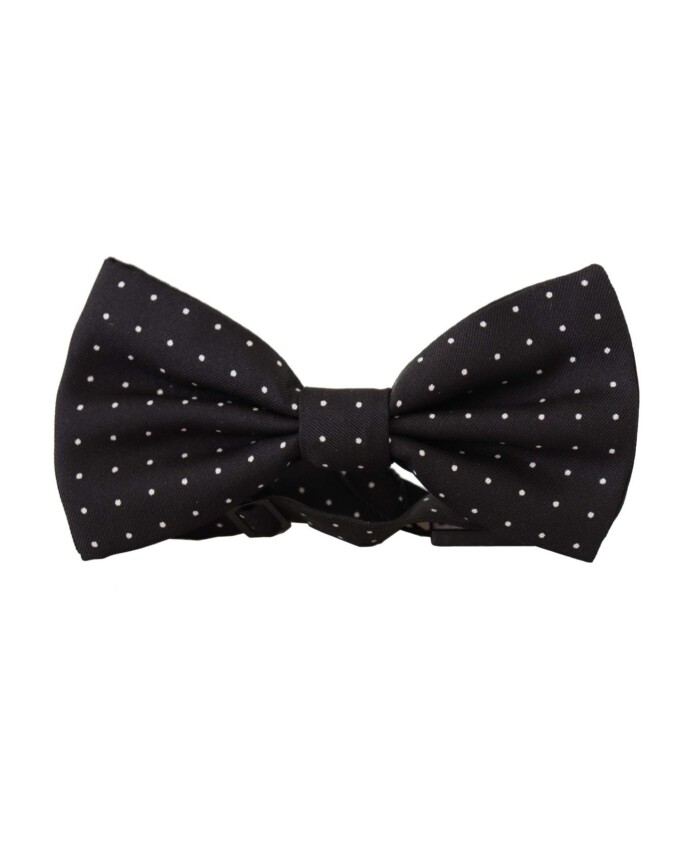 cravate-en-soie-a-pois