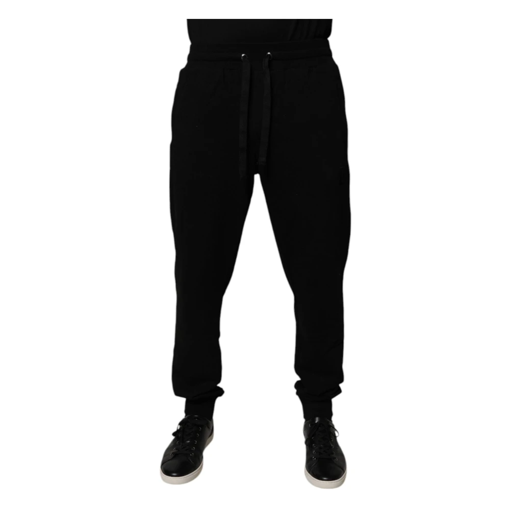 Dolce & Gabbana Herren Schwarz Hosen, K, Mgröße: