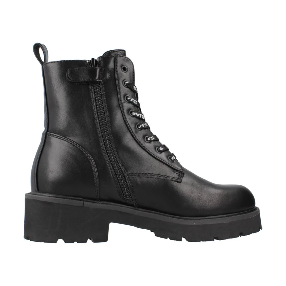 Levi's Lace-up Boots Black Dames