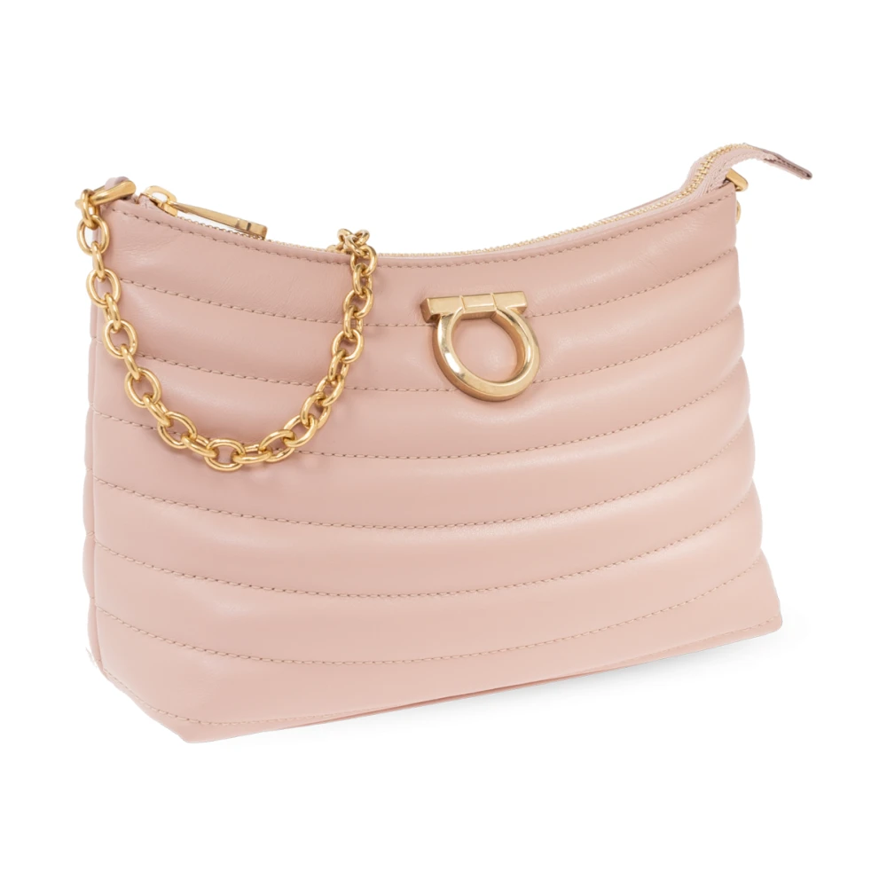 Salvatore Ferragamo Schoudertas Pink Dames