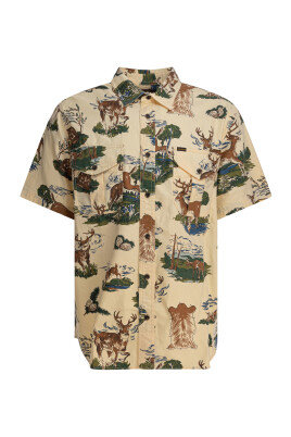 beige-short-sleeve-casual-shirt