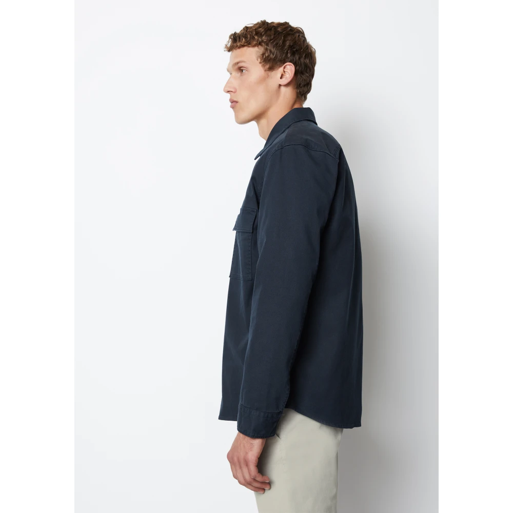 Marc O'Polo Overshirt Blue Heren