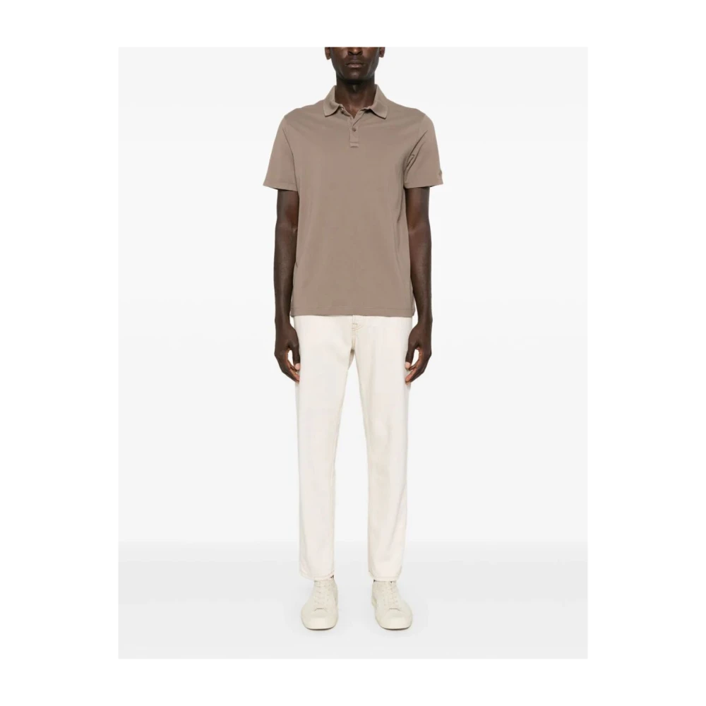 PAUL & SHARK Klassieke Polo T02 Brown Heren