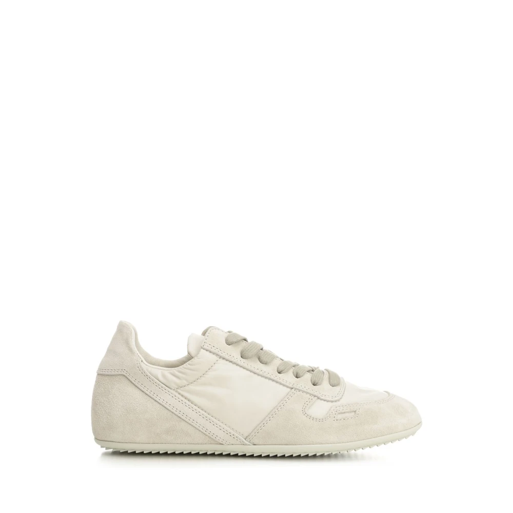 Rick Owens White Sneakers, Female, 7 Uk, Minimal Sneaks
