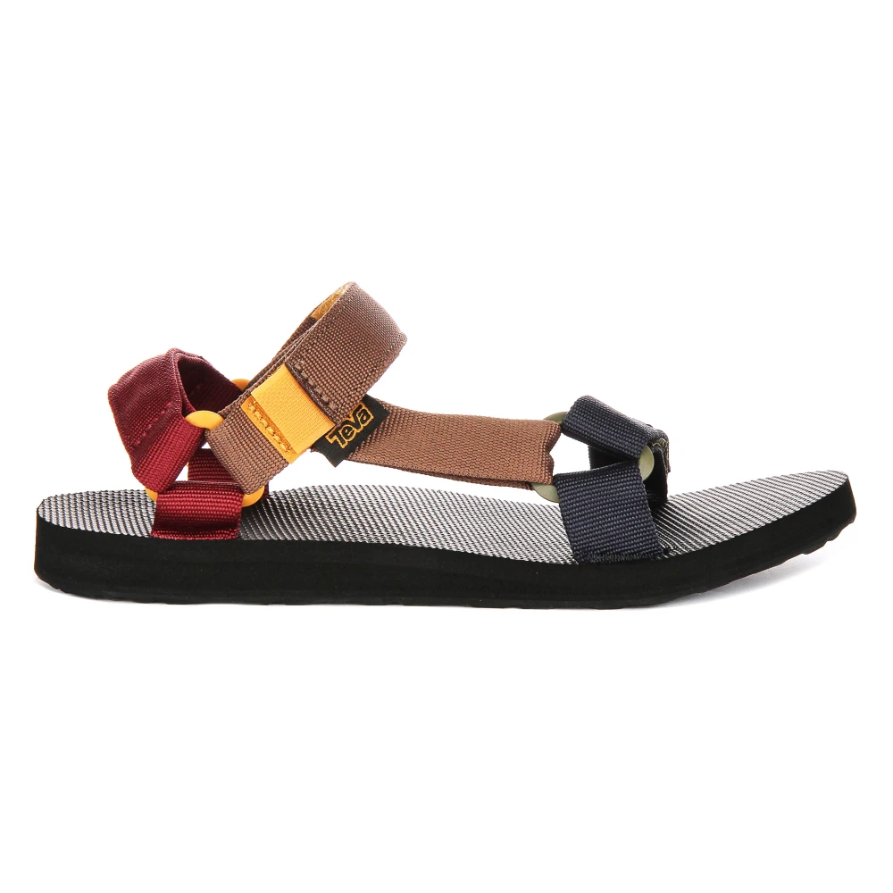 Teva Multicolor Flat Sandals, Male, 8 Uk, Brown Multi Men's Sandals Quick-Dry