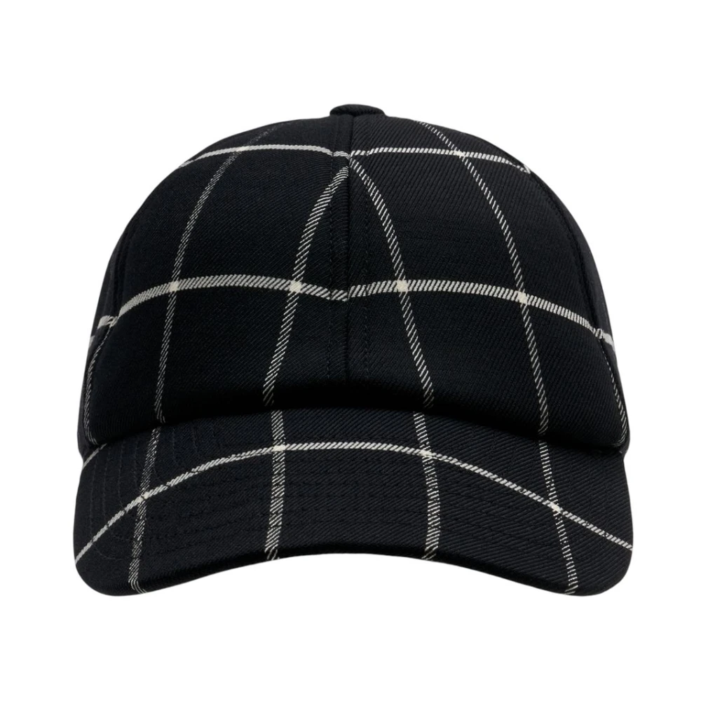 Courrèges Multicolor Hats & Caps, Female, One Size, Checked Signature Cap