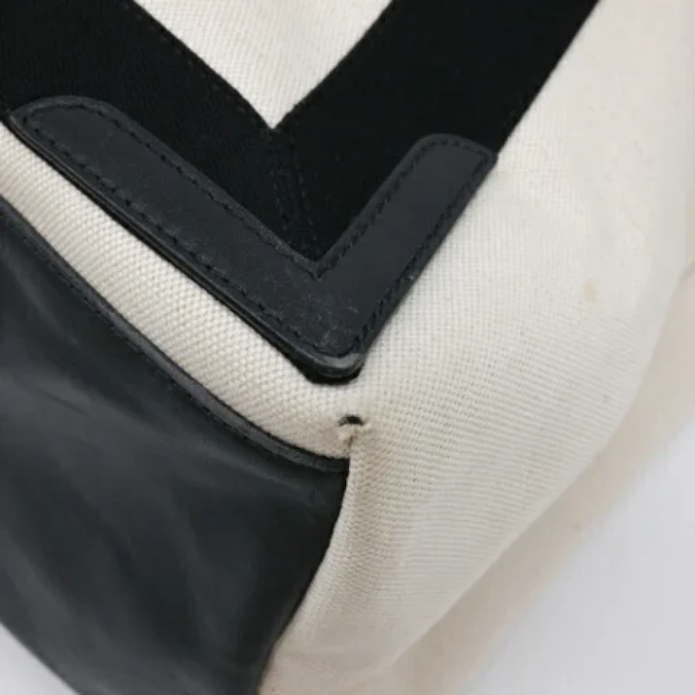 Balenciaga Vintage Pre-owned Fabric balenciaga-bags Beige Dames