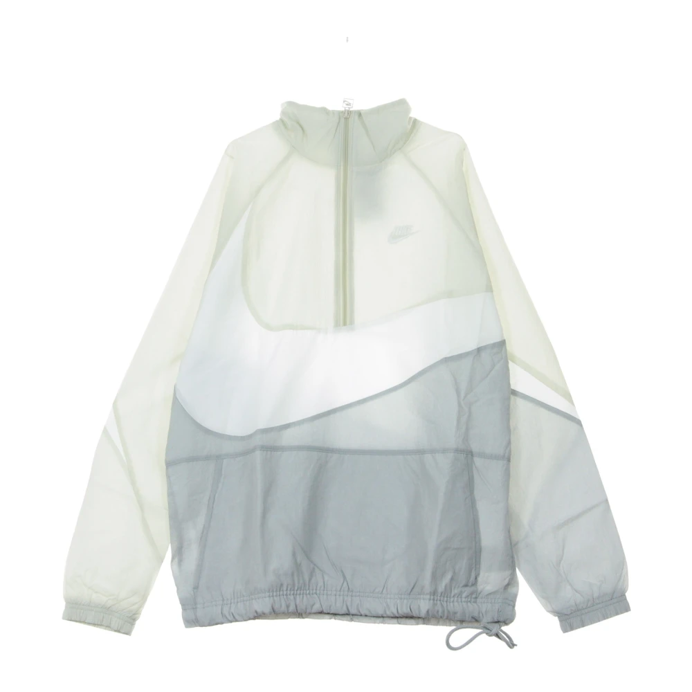 Nike Gray Training Jackets, Male, M, Windbreaker Jacket