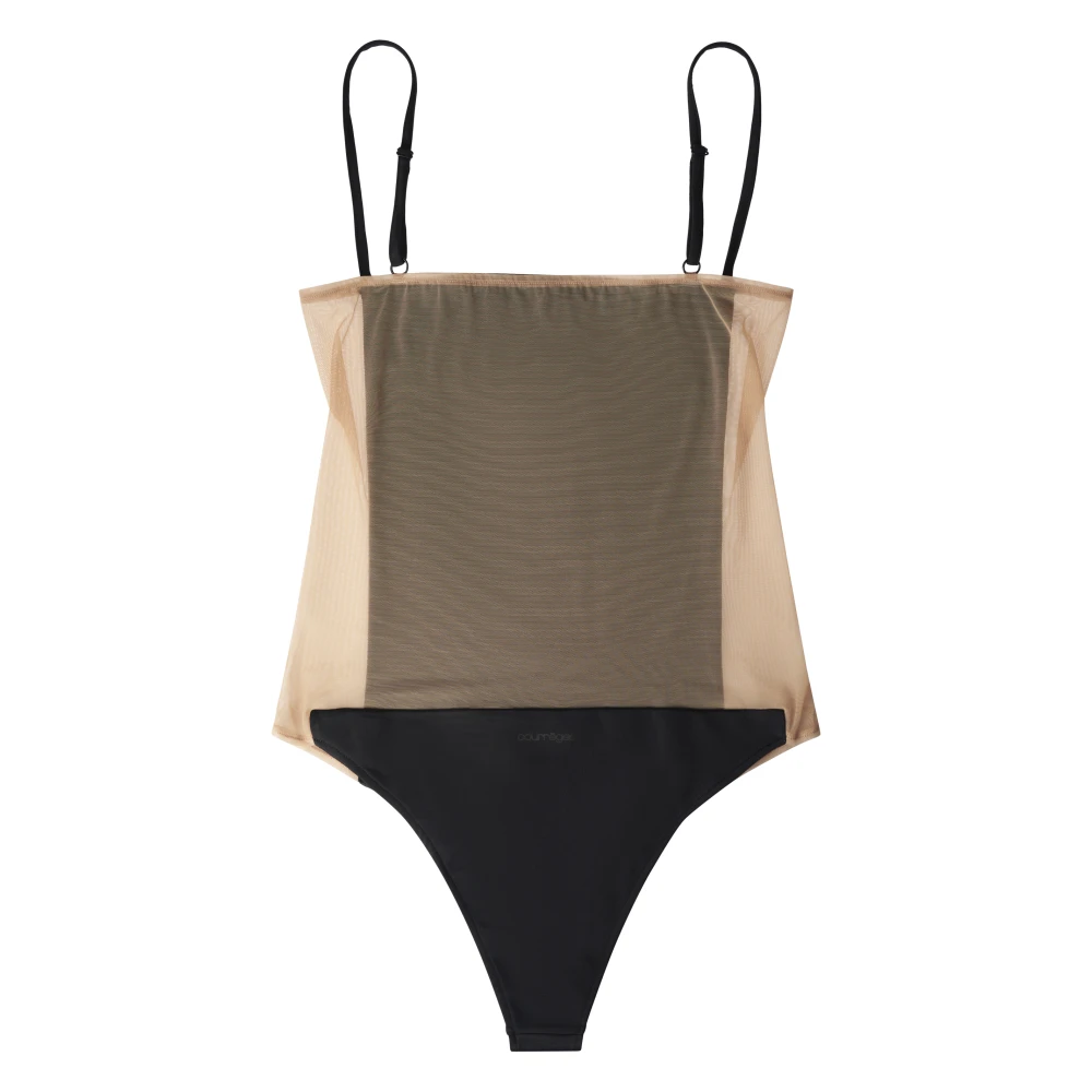 Courrèges Zwarte Top voor Vrouwen Black Dames