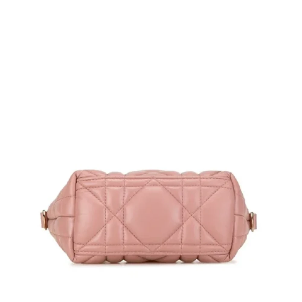 Dior Vintage Pre-owned Leather clutches Pink Dames
