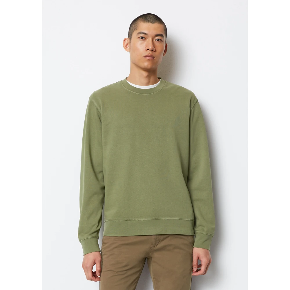 Marc O'Polo Sweatshirt normaal Green Heren