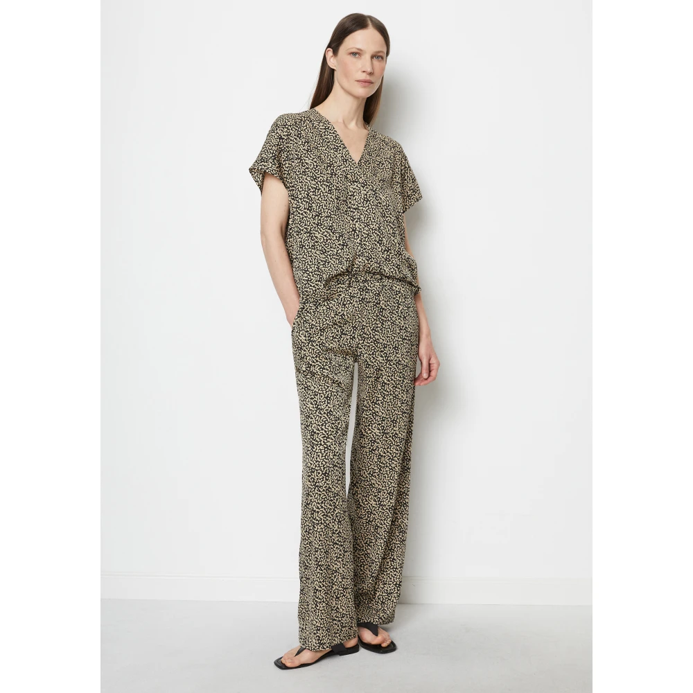 Marc O'Polo Wijde joggerbroek Multicolor Dames