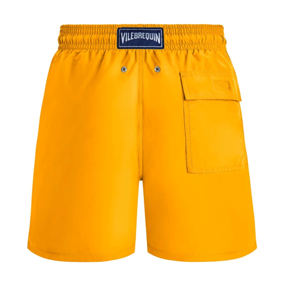 Vilebrequin Comfortabele heren zwembroek Yellow Heren