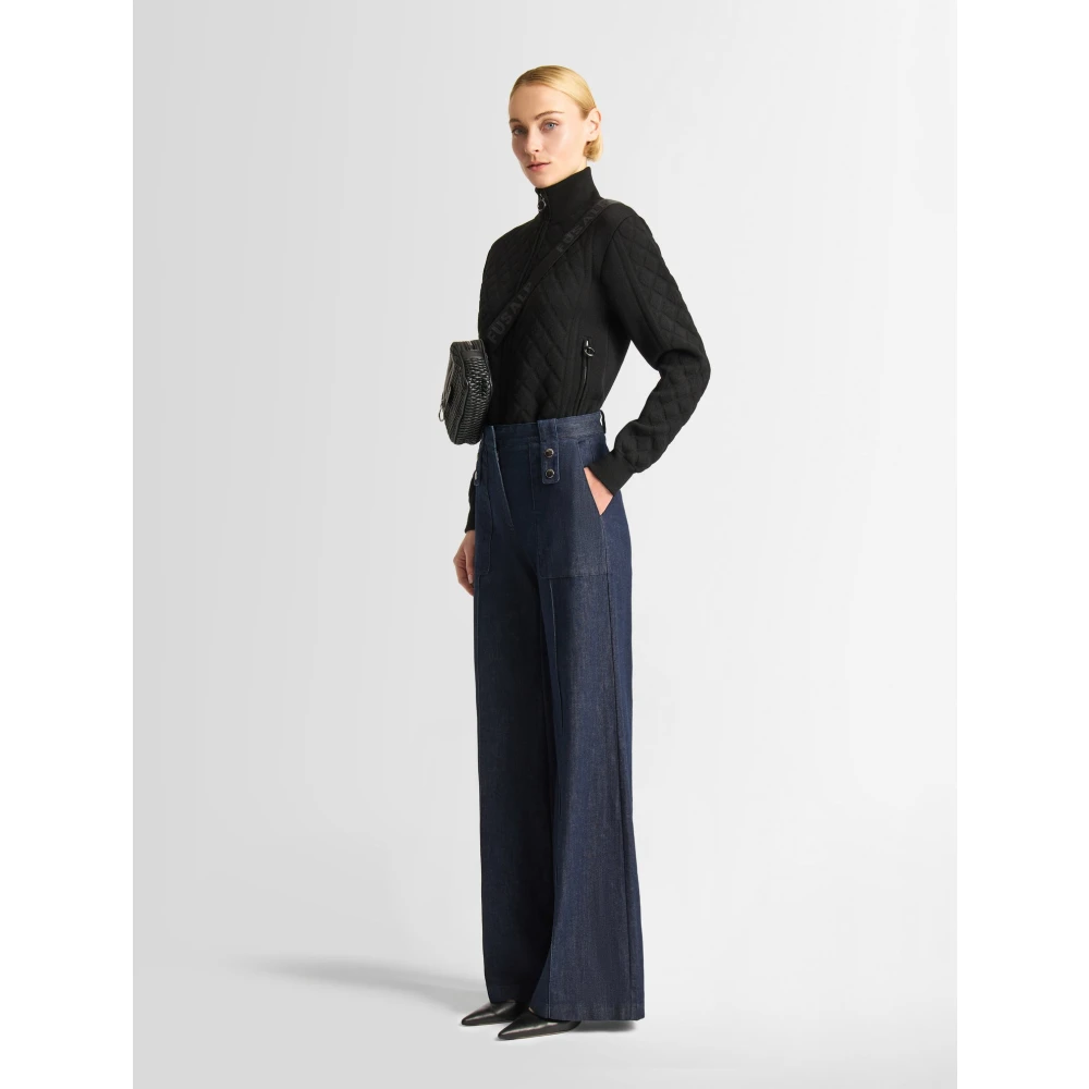 Fusalp Noela Denim Broek Blue Dames