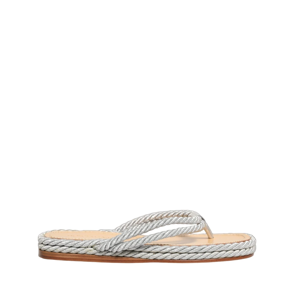 Dolce & Gabbana Hombre Gris - Rope Slides - Shoes - 44 Eu