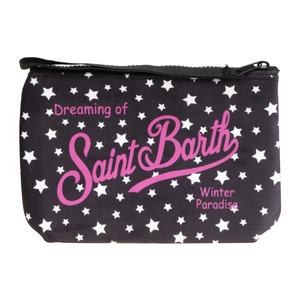 MC2 Saint Barth Neopreen etui met print en rits Pink Dames