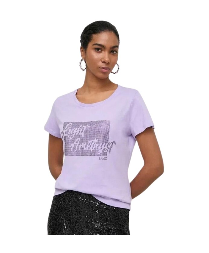 t-shirt-a-col-rond-avec-imprime-et-strass