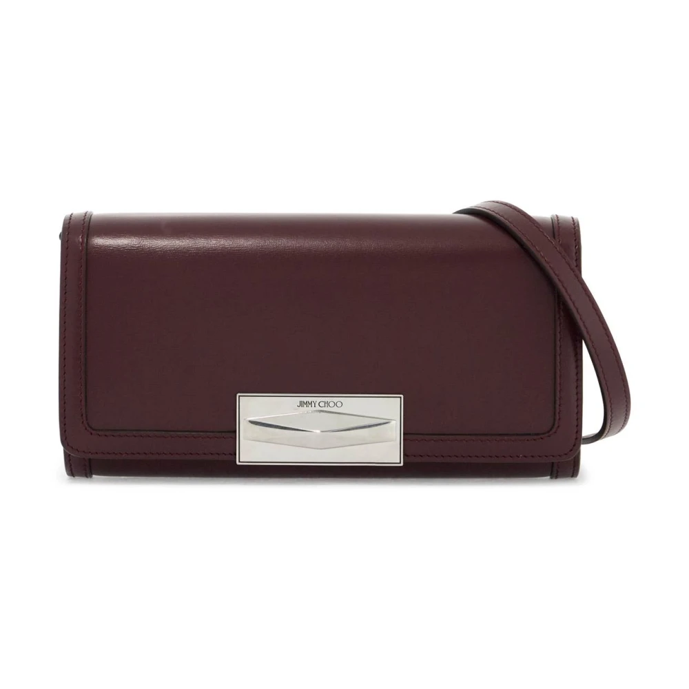 Jimmy Choo Diamant Mini Schoudertas Purple Dames