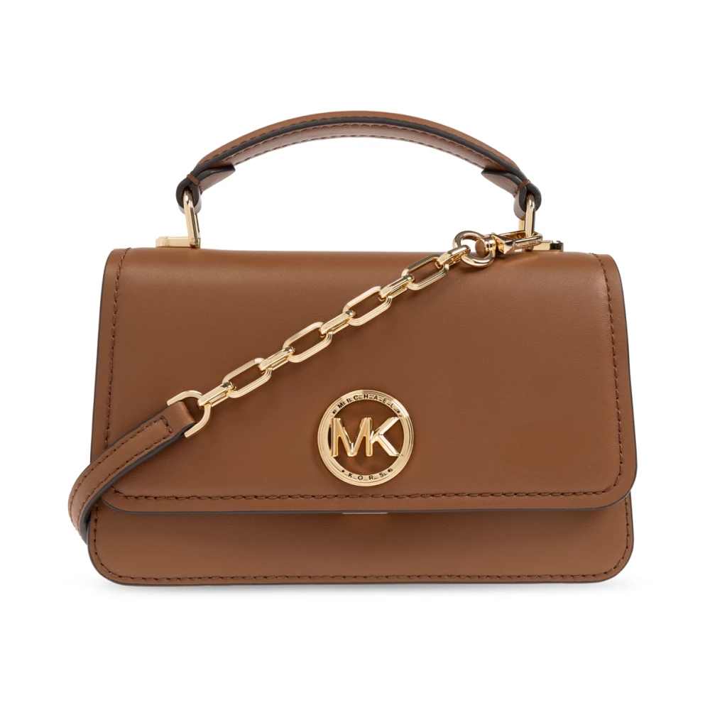 Michael Kors Schoudertas Delancey Brown Dames