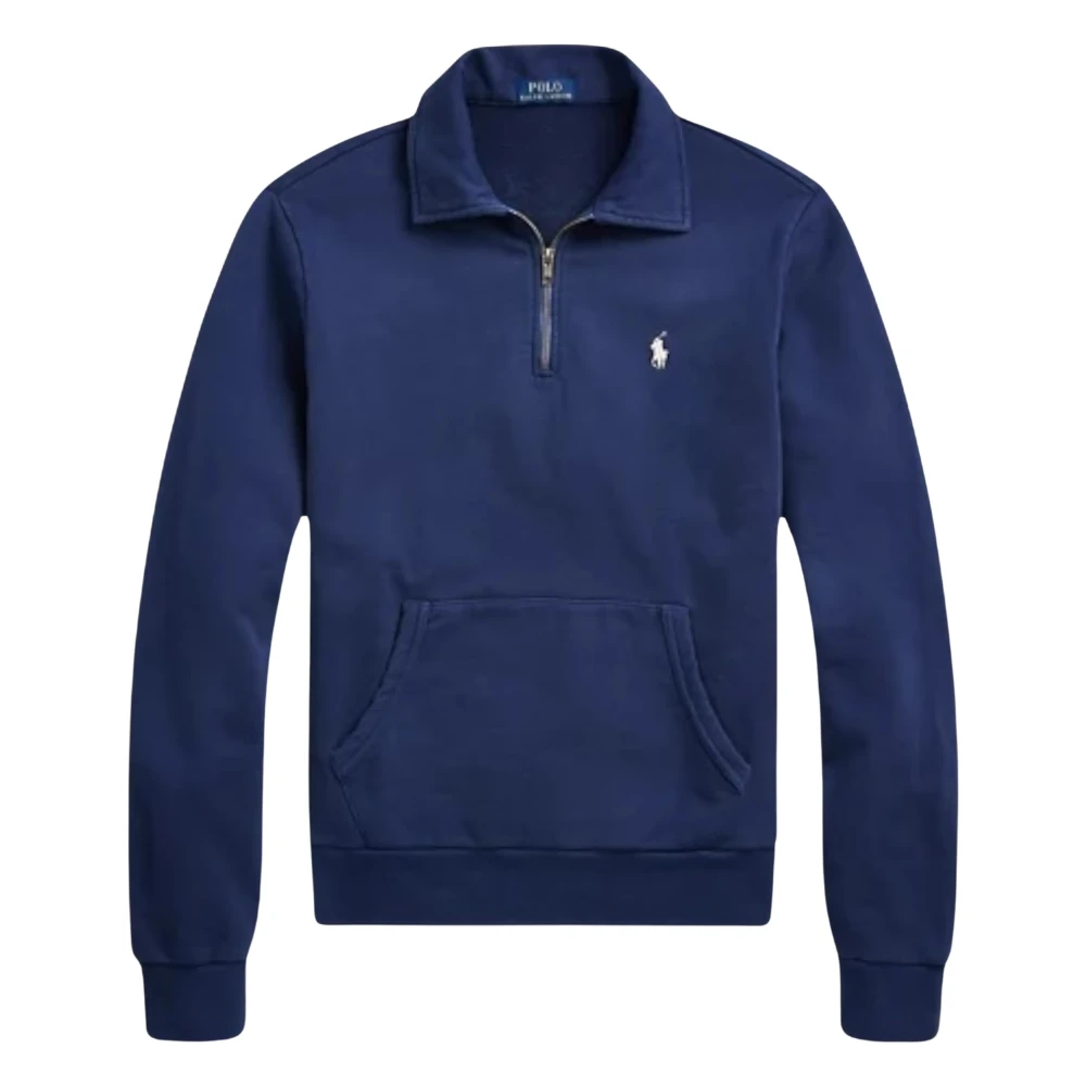 Polo Ralph Lauren Uomo Blu Felpe, L, New,