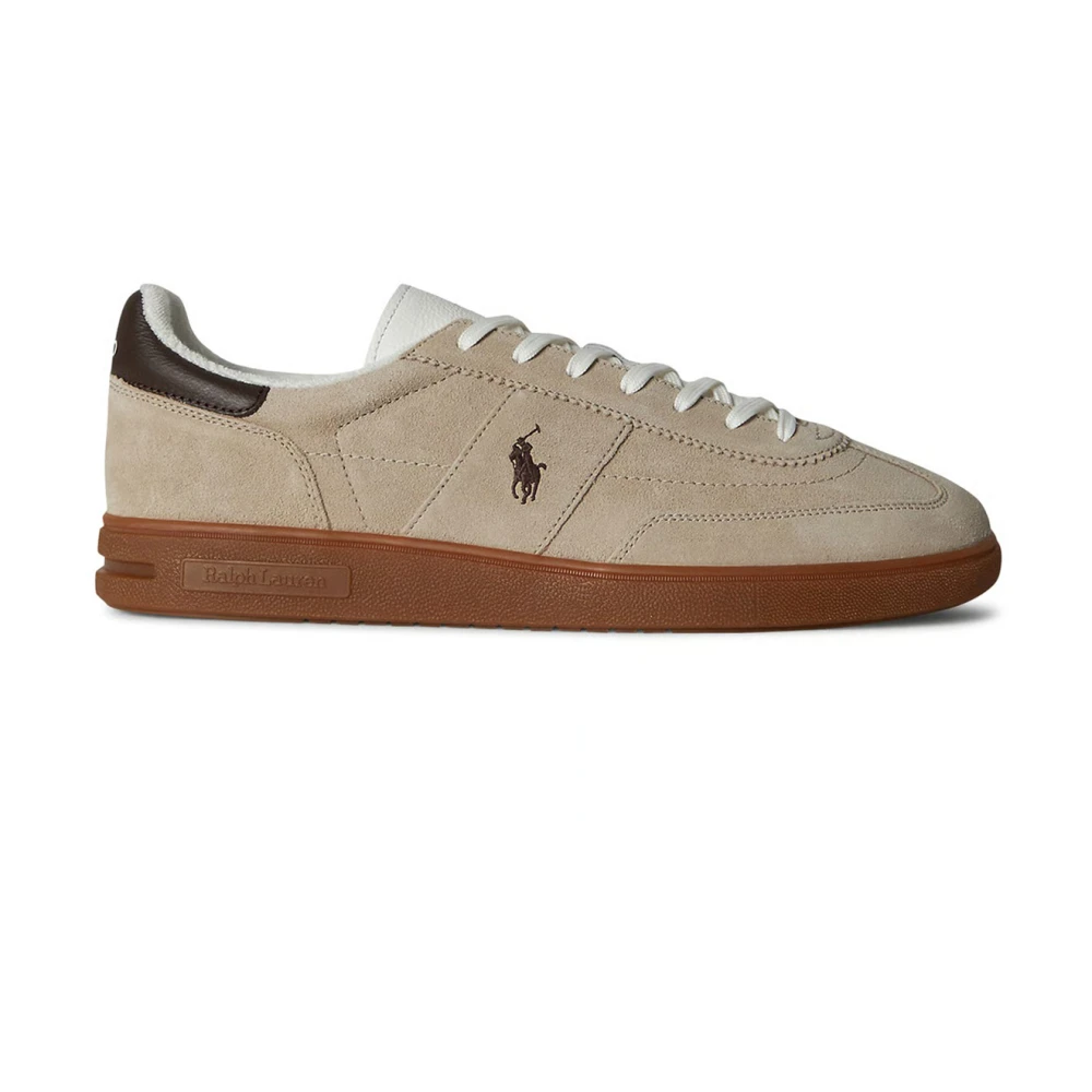 Polo Ralph Lauren Uomo Beige Scarpe, 43 Eu, New,