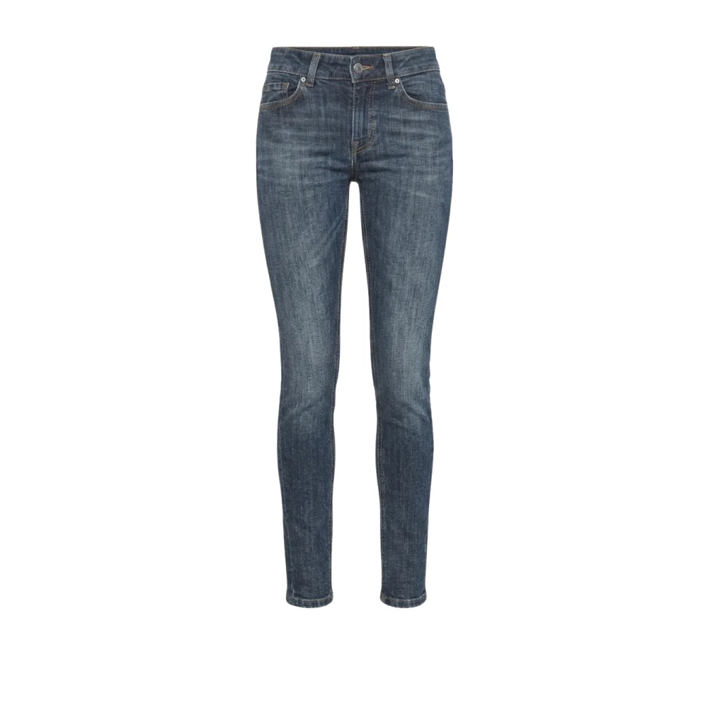 Dondup Vrouw Blauw Jeans Dames, W29, Katoen, Monroe Skinny Jeans