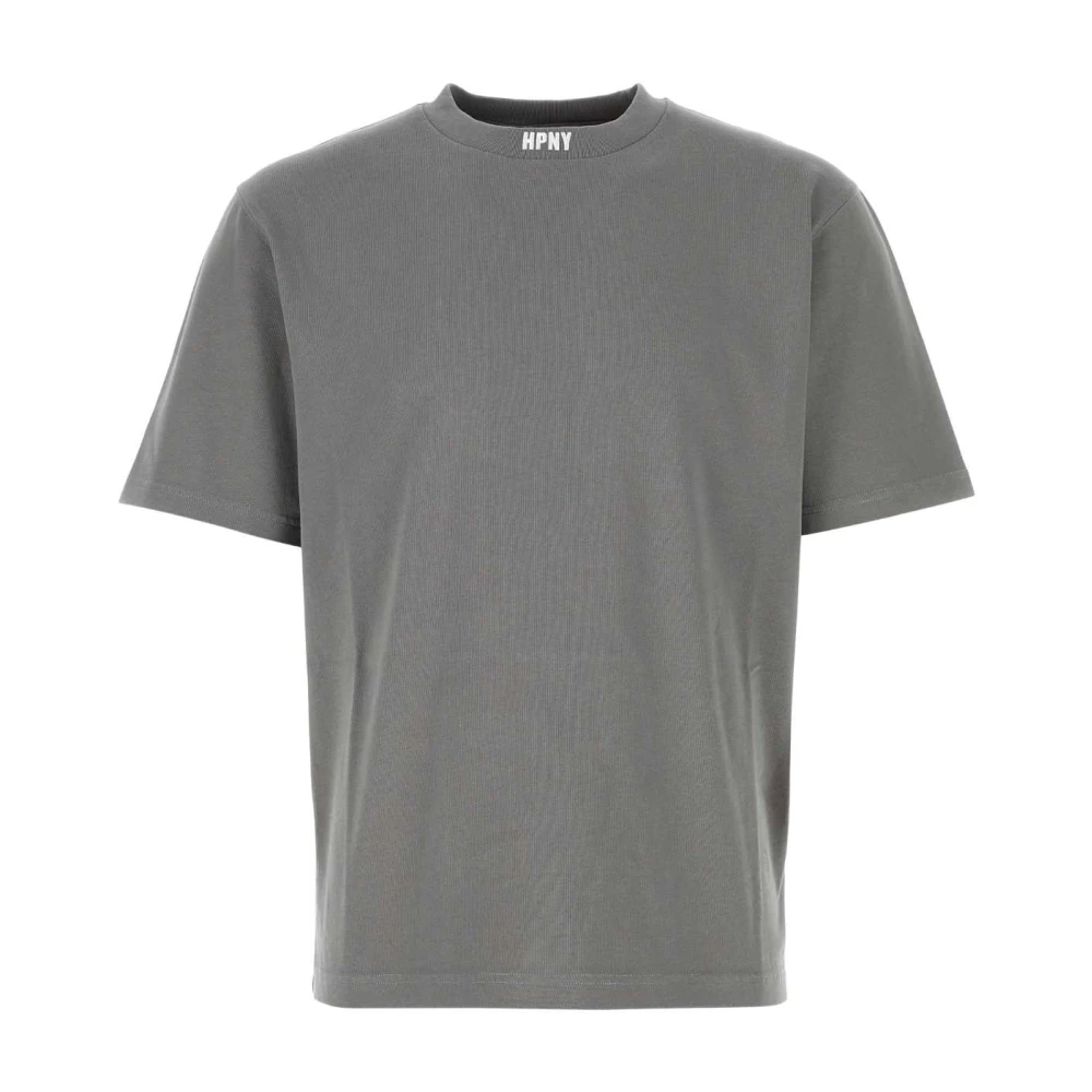 Heron Preston Oversize Grå Bomull T-Shirt Gray, Herr