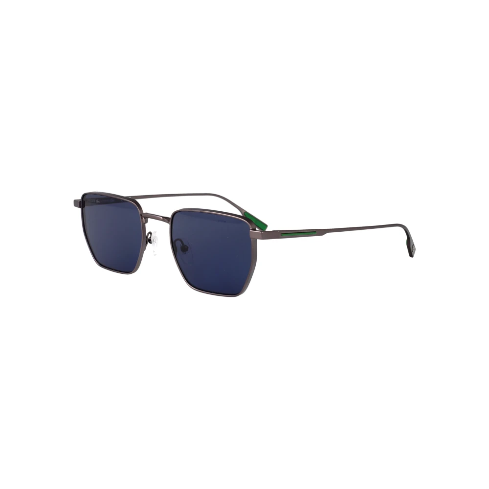 Lacoste Men's Gray Sunglasses, 52 Mm, Stylish Sunglasses For Trendy Look