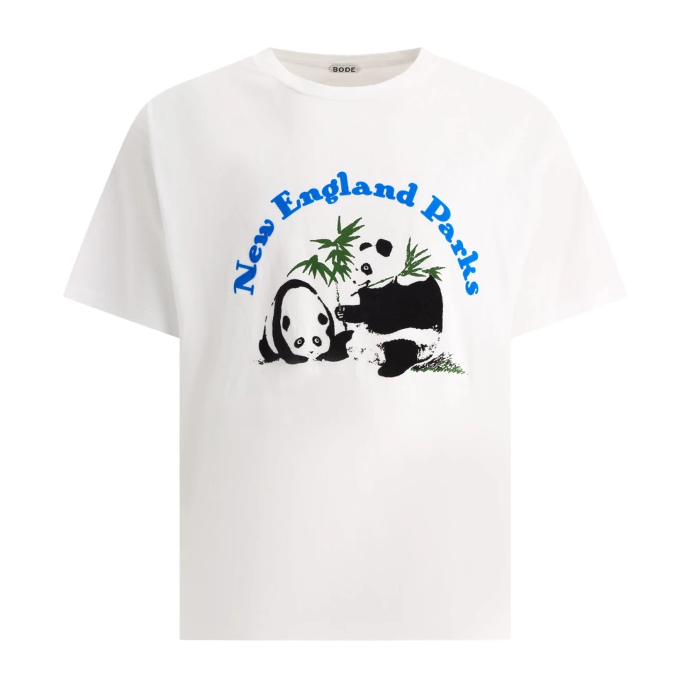 Bode Zoo T-Shirt White Heren