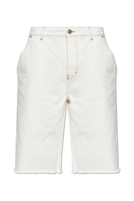 Vintage-Effect Denimshorts