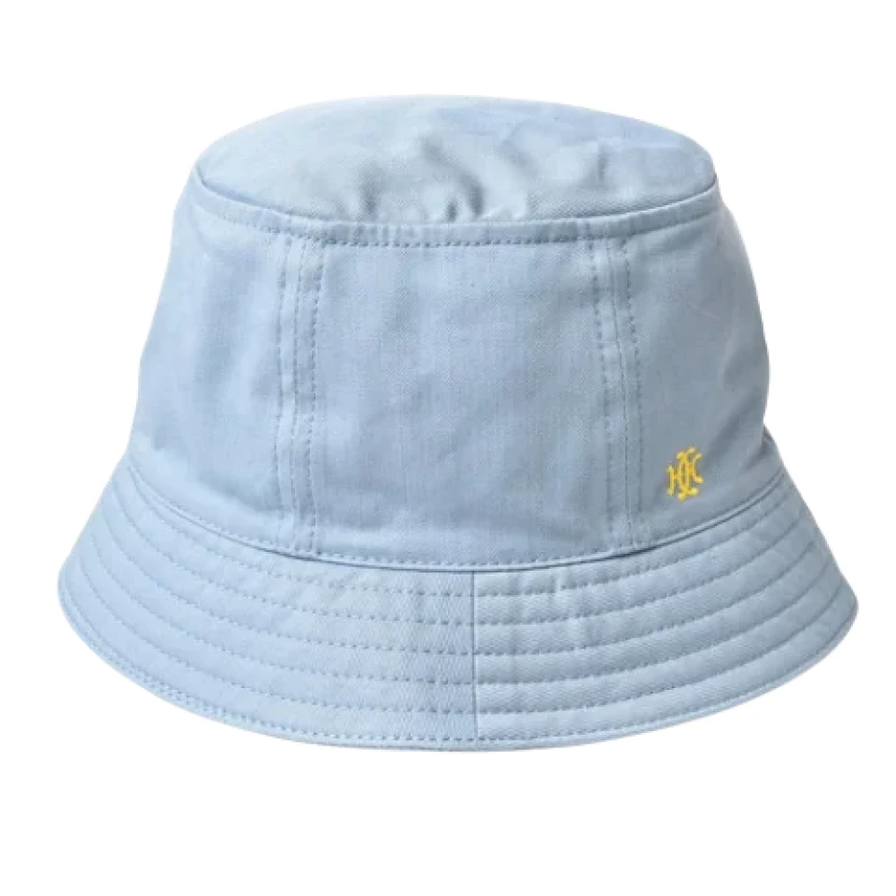 Hermès Vintage Pre-owned Cotton hats Blue Dames