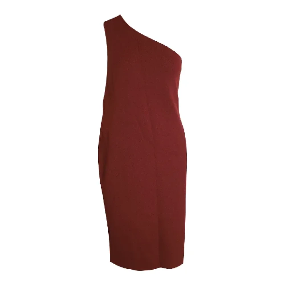 Bottega Veneta Vintage Pre-owned Fabric dresses Red Dames