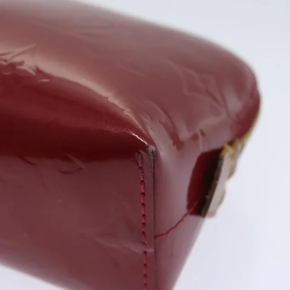 Louis Vuitton Vintage Pre-owned Leather pouches Red Dames