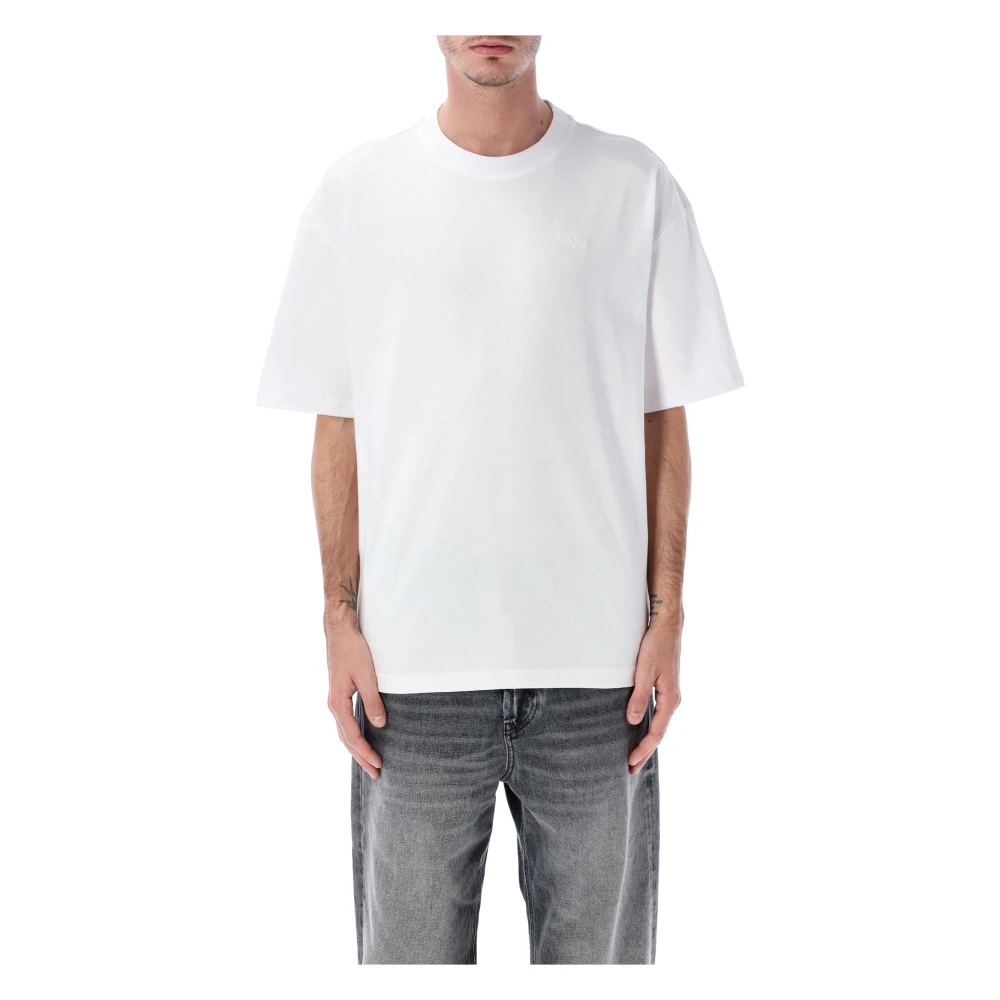 Diesel Men's White T-Boggy Megoval D T-Shirt - T-Shirts - 2XL - Tops
