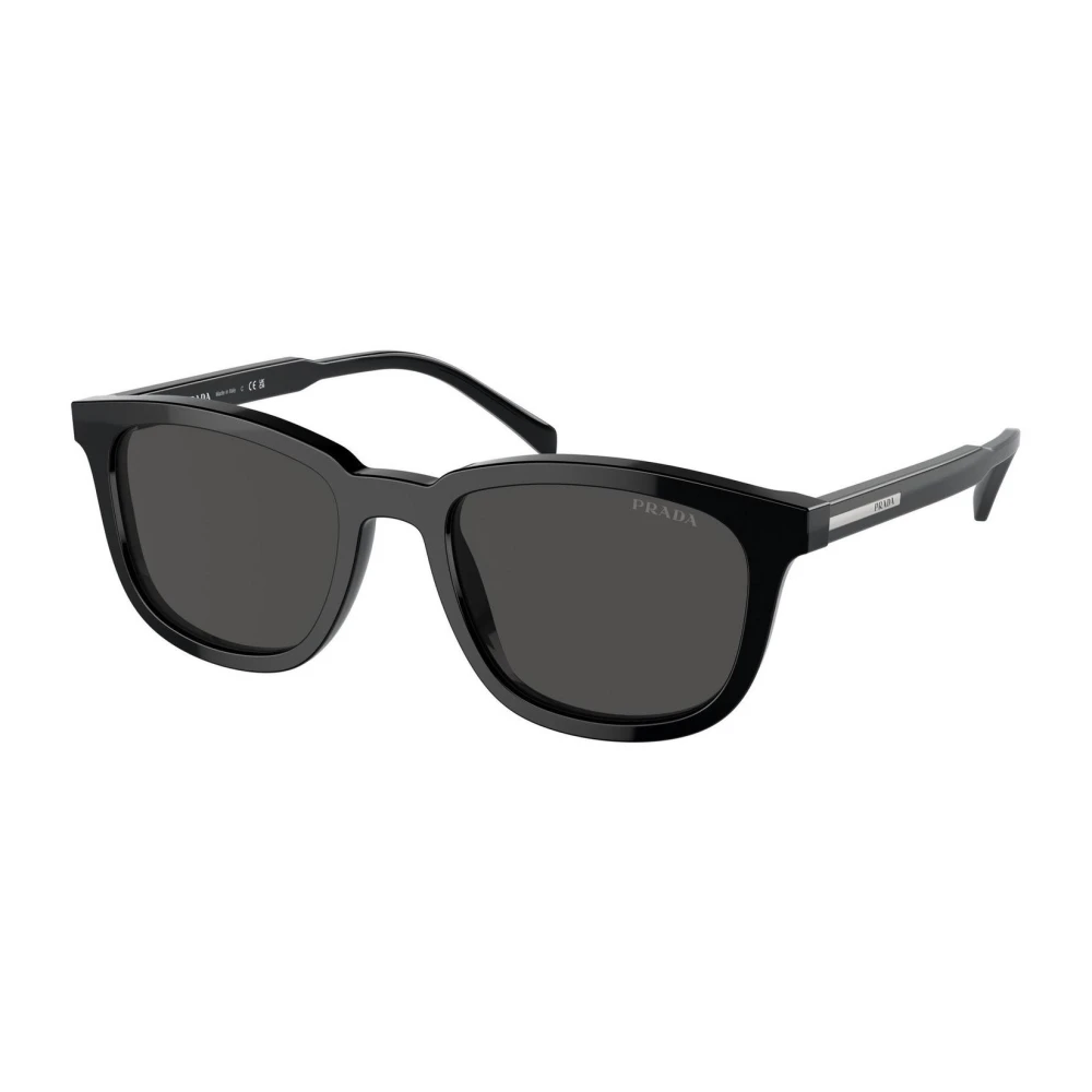 Prada Black Men's Sunglasses Collection: 100% Polycarbonate - Male - Sunglasses - 53 Mm - Accessories