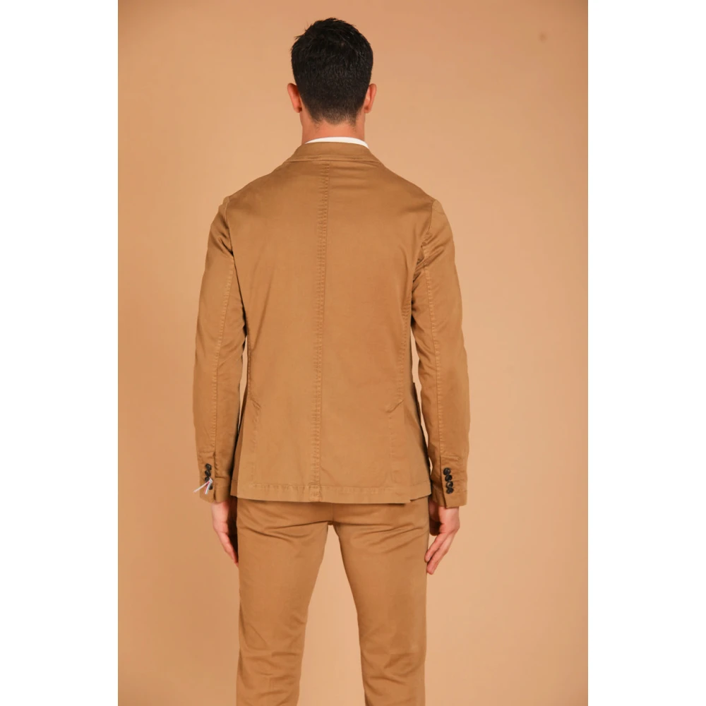 Mason's Da Vinci Heren Blazer Regular Fit Brown Heren