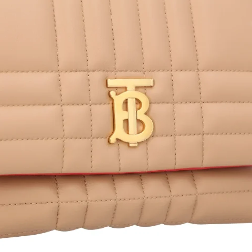 Burberry Leather handbags Beige Dames