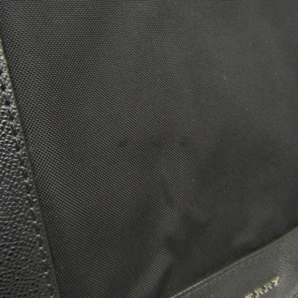 Burberry Vintage Pre-owned Canvas shoulder-bags Black Dames