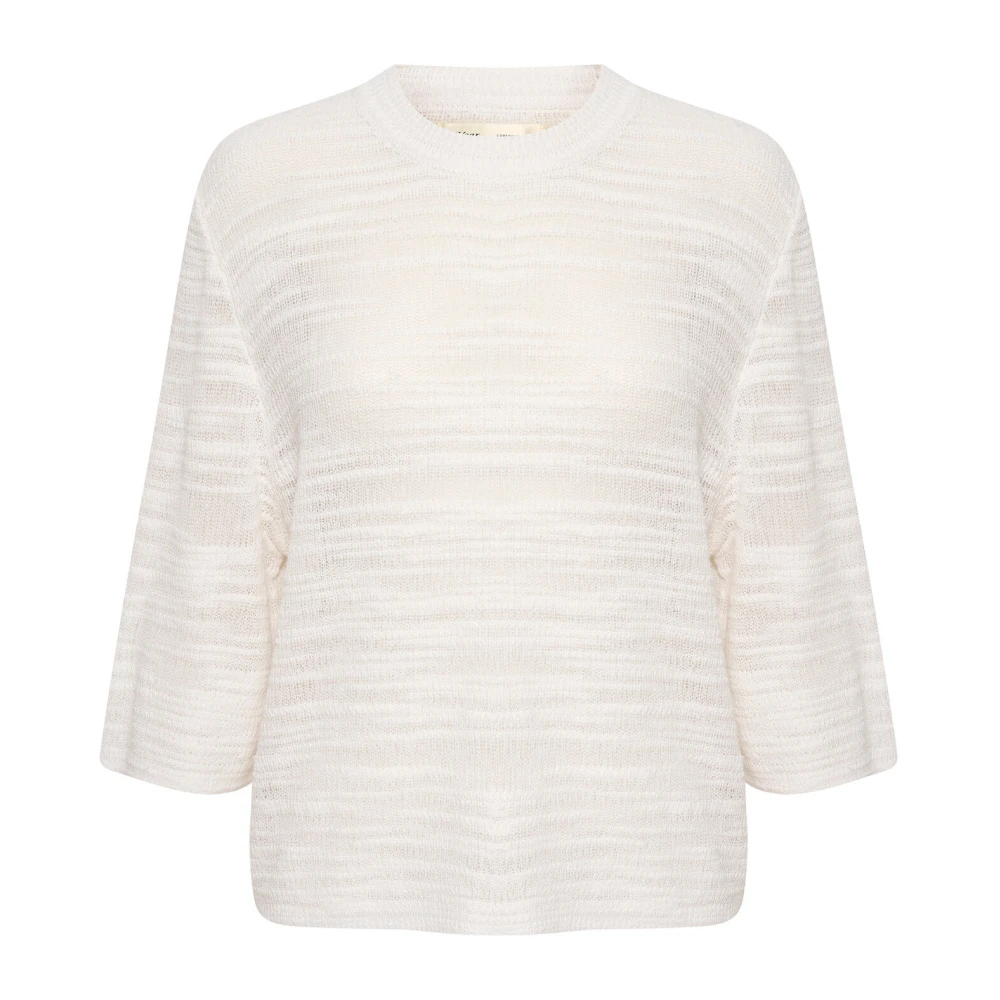 InWear Puut Wit Gebreide Trui White Dames