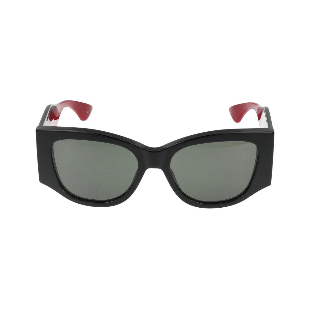 Gucci Women's Black Sunglasses, 55 Mm, Square Frame Sunglasses
