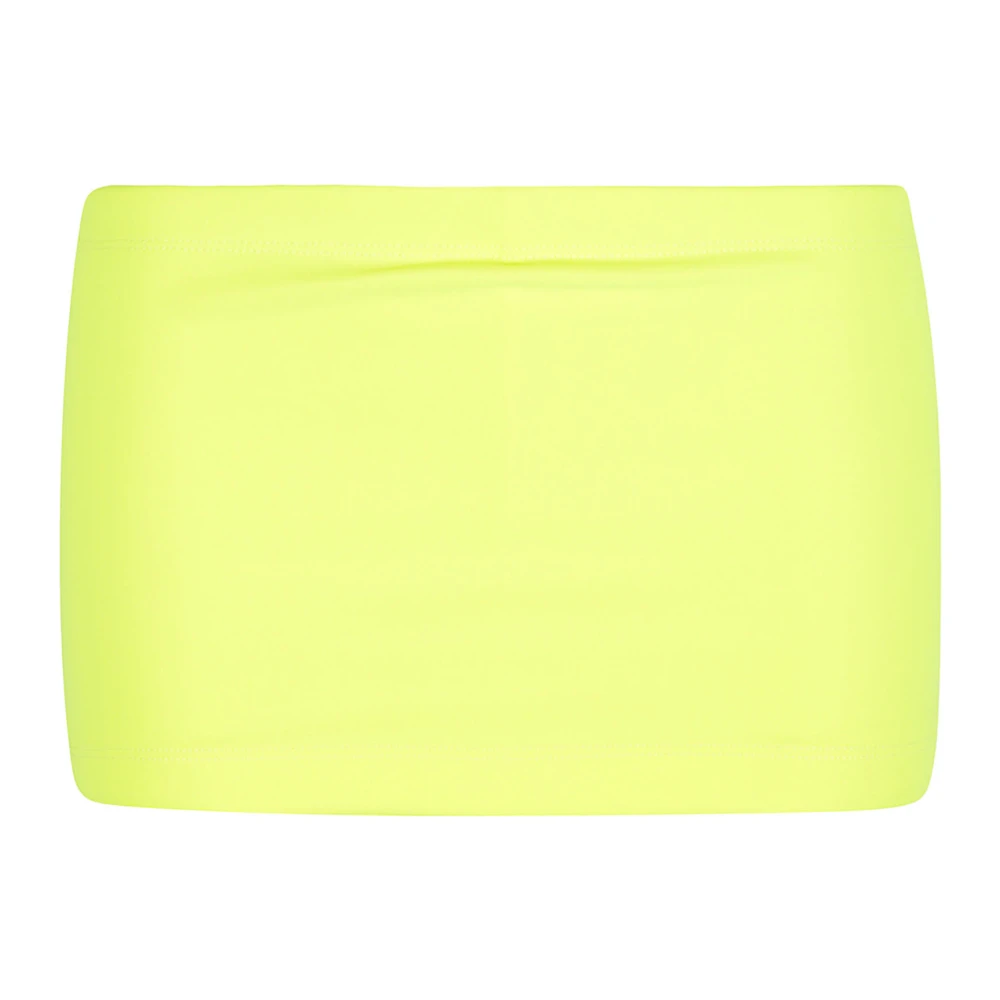 Balenciaga Fiets Mini Rok Yellow Dames