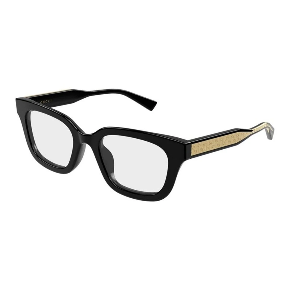 Gucci Unisex Black Glasses, 52 Mm, Optical Frame