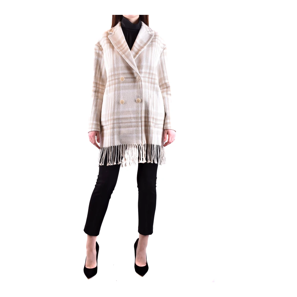 Dondup Damen Weiß Jacken, Mgröße: